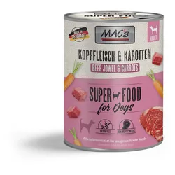 Macs Hund Kopffleisch und Karotten 6 x 800g