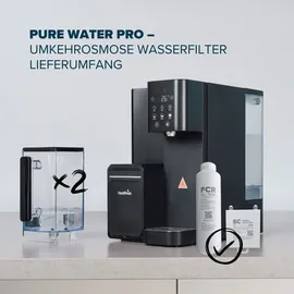 health rise Pure Water Pro schwarz 4,5 Liter