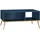 Feldmann-Wohnen Couchtisch Blau Holz 90 x 60 x 42 cm