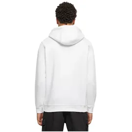 Mister Tee Skelett Patch Kapuzenpullover White XS