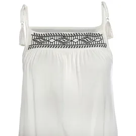 LASCANA Trägertop Damen creme-schwarz Gr.32/34
