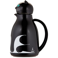 Helios Isolierkanne Thermo-Cat 1,0 l schwarz - Schwarz