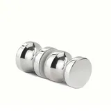 Starhome Griff für Dusche, Duschtürgriff, Duschtürknopf aus Messing (2 Stück)