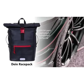 Elephant Gin Time Bag Rucksack Schwarz