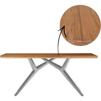 SIT Möbel SIT Esstisch Teak-Holz 240 cm 50 mm
