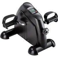 Tectake tectake® Mini Bike, Für Beine und Arme, einstellbarer Widerstand, leicht und platzsparend, inklusive Trainingscomputer