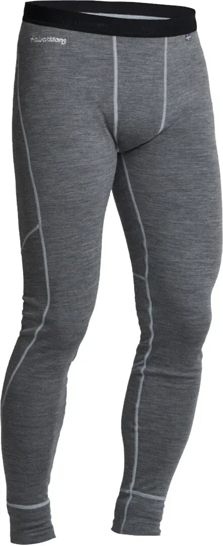 Halvarssons Warm Wool Functionele broek, grijs, M Voorman