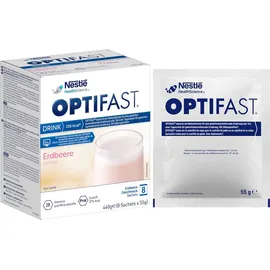 Optifast Home Drink Erdbeere Pulver 8 x 55 g