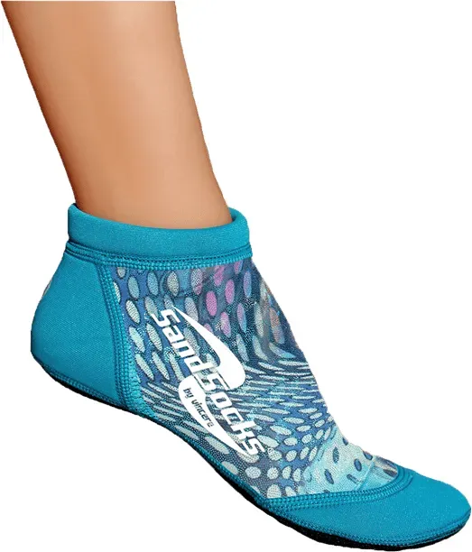 Megaform Sprites Low Top Sand Socken Blau