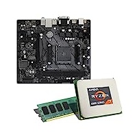 AMD Ryzen 7 5700G / ASRock B550M-HDV Mainboard Bundle / 16GB | CSL PC Aufrüstkit | AMD Ryzen 7 5700G 8X 3800 MHz, 16GB DDR4-RAM, GigLAN, 2X M.2 Port, USB 3.2 Gen1 | Aufrüstset | PC Tuning Kit
