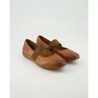 Josef Seibel Damen Klassische Ballerinas Fenja 25,Weite G (Normal),Ballerinen,Halbschuhe,Sommerschuhe,Slipper,Ballet-Flats,Camel,39