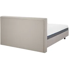 Beliani Bett verstellbar Stoff Duke 160 x 200 cm