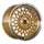 Borbet B 7 x 17 4 x 100 ET25 MB64 gold rim polished