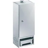 Peetz Alu-Räucherofen 260 - für bis zu 6 Fische hängend silber mit Tür