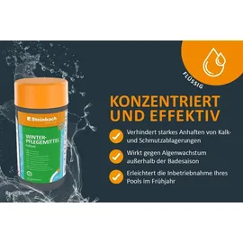 Steinbach Winterpflegemittel 1 L, Algenverhütung, flüssig, 12%