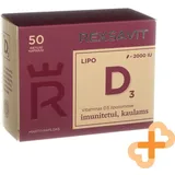 REXSAVIT LIPO Vitamin D3 2000 IE Nahrungsergänzungsmittel zur Unterstützung d...