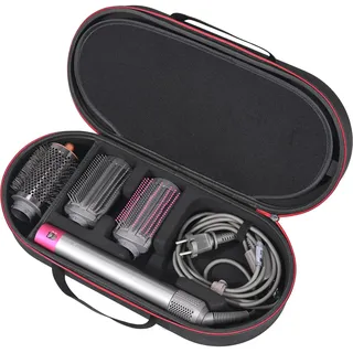 RLSOCO Tasche für Dyson Airwrap i.d. Multi-Haarstyler und -trockner - Hält 4pcs lang oder kurz Barrel (Nur Tasche,Haarstyler ist Nicht enthalten) - Schwarz