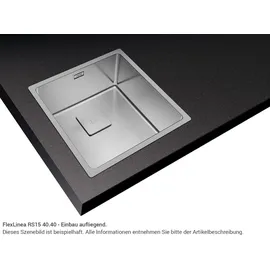Teka FLEXLINEA RS15 40.40 Becken mittig edelstahl (115000014)