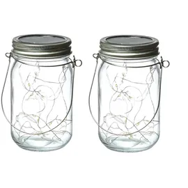 MARELIDA Laterne Glas 13,0 cm 2er Set transparent