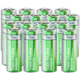 tka 12 Volt Batterien A23: 16 Alkaline Batterien A23/12 V High Voltage