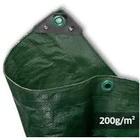 Noor Gewebeplane Super 200g/m2 Grün 2x2 m