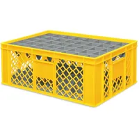 BRB-Lagertechnik BRB Gläserkiste 600x400 mm für 40 Gläser bis