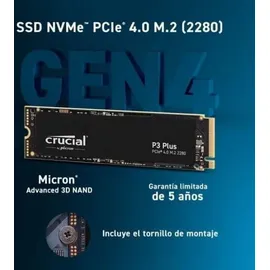 Crucial P3 Plus 4 TB M.2 CT4000P3PSSD8