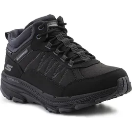 SKECHERS Go Run Trail Altitude 2.0 Cold Creek Waterproof Wanderstiefel, Black Leather/Charcoal Trim, 36 EU