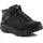 SKECHERS Go Run Trail Altitude 2.0 Cold Creek Waterproof Wanderstiefel, Black Leather/Charcoal Trim, 36 EU