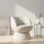 OTTO home Drehsessel ZAZZA Struktur-Bezug 69 x 71 x 70,5 cm Beige drehbar