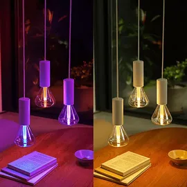 Philips Hue White & Col. Amb. Lightguide Triangle Smarte Glühbirne Kalt-Warmweiß und Farbe