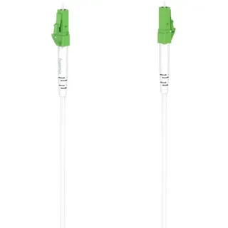 Hama Glasfaser-Netzwerkkabel LC/APC-Stecker - LC/APC-Stecker 10 Gbit/s 9 m
