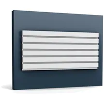 Orac 3D Wandpaneel Orac Decor W111 Modern Bar weiß 2 St. 200 x 2 x 25 cm
