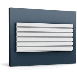 Orac 3D Wandpaneel Orac Decor W111 Modern Bar weiß 2 St. 200 x 2 x 25 cm