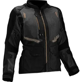 leatt adventure ADV FlowTour 5.5 Textiljacke Schwarz/Dunkelgrau/Gold XS