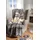 Biederlack Wohndecke 150 x 200 cm Grau/Gelb