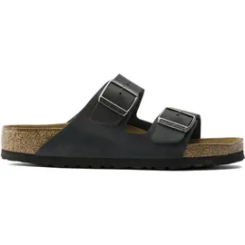 Birkenstock Arizona Weichbettung Naturleder geölt schwarz 46