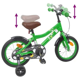 vidaXL Kinderfahrrad 12 Zoll grün