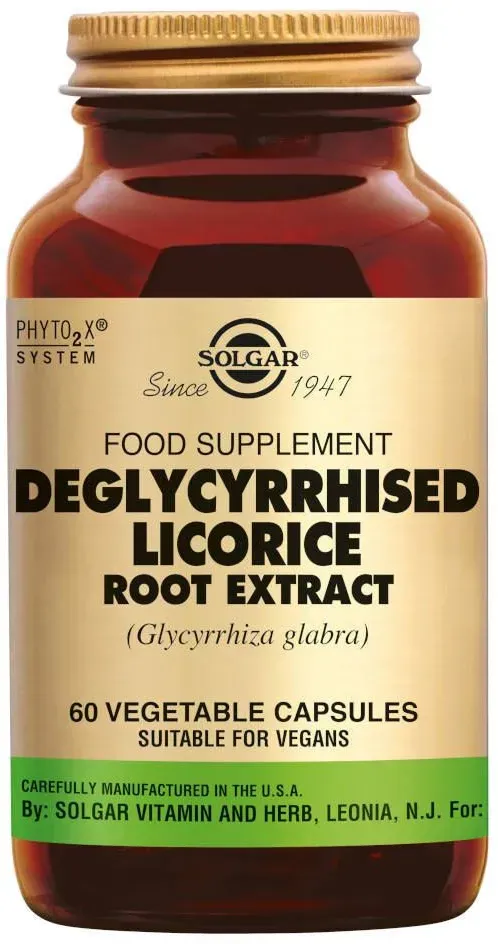 Solgar® Deglycyrrhised Licorice Root Extract