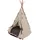 Heim Hunde-Tipi Desert 68 x 68 cm khaki