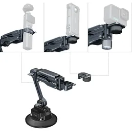 SmallRig 5507 Stoßdämpferhalterung mit elektronischen Saugnapf