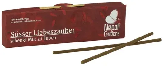 Nepali Gardens Süsser Liebeszauber - Räucherstäbchen (16St)