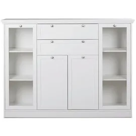 Finori Highboard 160 x 120 x 40 cm Weiß