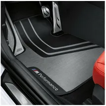 BMW Auto-Fußmatten BMW Performance Fußmatten Satz vorne 1er F20 F21 2er F22 F23 (1 St)