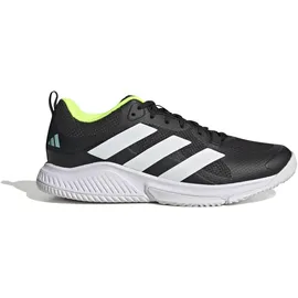 adidas Court Team Bounce 2.0 Damen Core Black/Cloud White/Flash Aqua 37 1/3