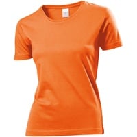 Stedman Classic-T Women Rundhals T-Shirt für Damen, orange, L