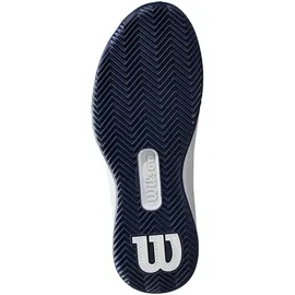 Wilson Intrigue Pro Clay Damen-Tennisschuhe, Großartige Mittelfußunterstützung und Traktion, Luxuriöser Komfort und Haltbarkeit, Navy Blazer/Weiß, Größe 3,5