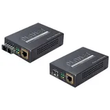 Planet GTP-805A - Medienkonverter - GigE - 10Base-T, 100Base-TX, 1000Base-T, 1000Base-X - RJ-45 / SFP (mini-GBIC)