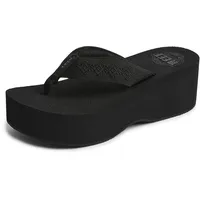 Reef Damen Sandy Hi Flipflop, Schwarz, 43 EU - 43 EU