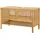 [en.casa] Waschbeckenunterschrank Hvaler 100 x 14 x 45 cm Beige